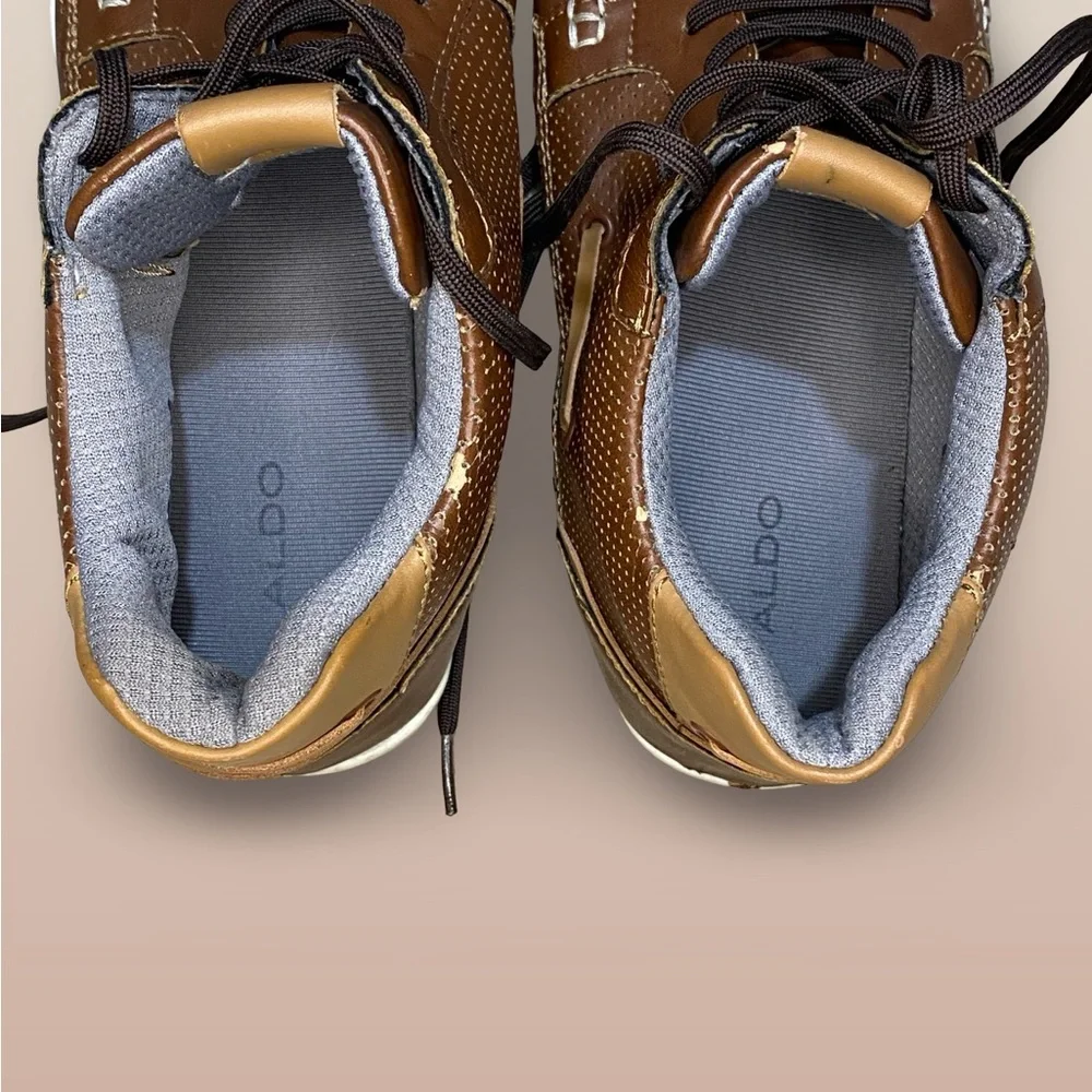 Aldo brown leather